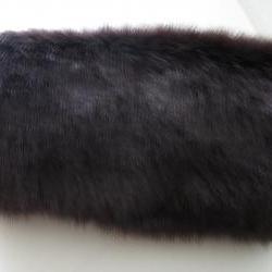 Purple Faux Fur Muff